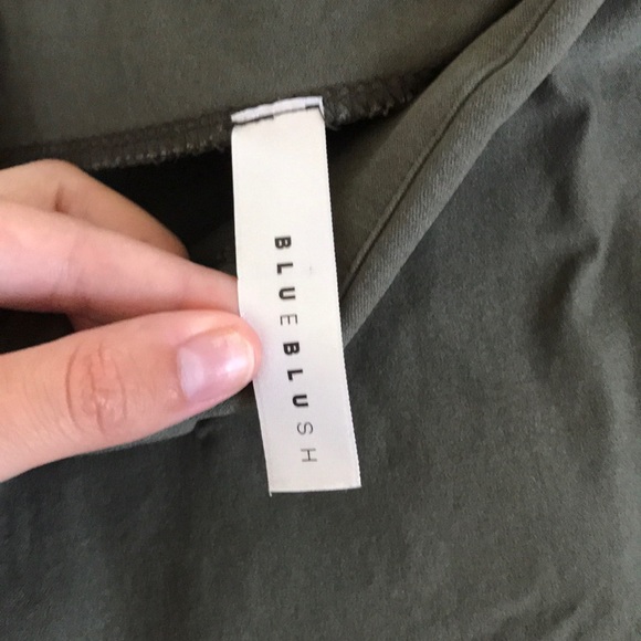 Green Mini Skirt - Picture 3 of 3